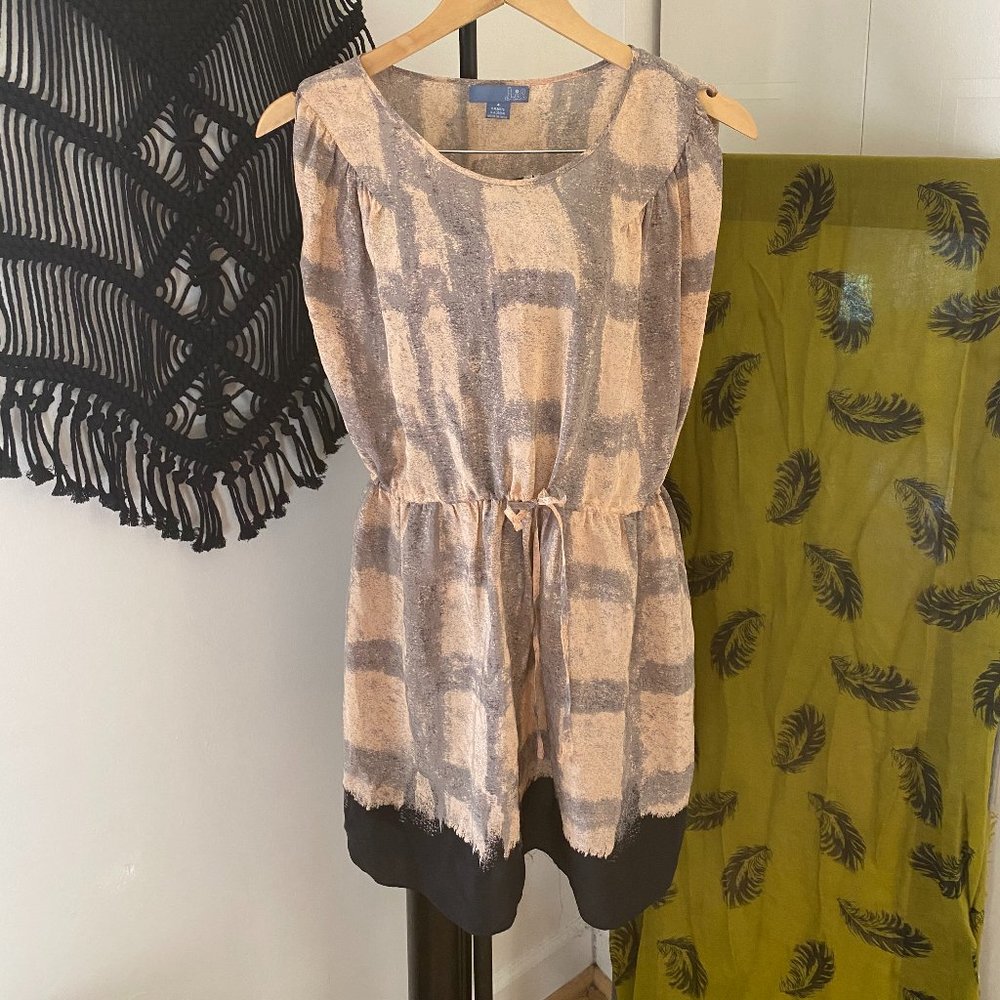 Anthropologie Silk LIL blouse sz 4